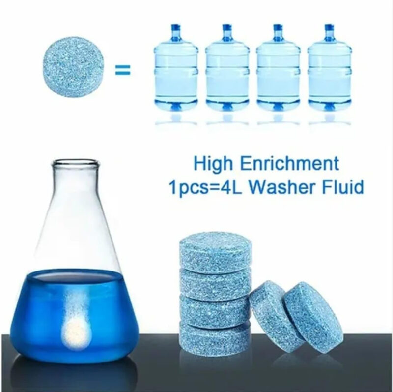 Car Windshield & Glass Cleaner (30 Pcs) – Crystal Clear Windows - Image 3