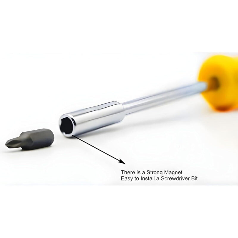23-Pc Ratchet Screwdriver Set with Magnetic Bit Holder - Image 5