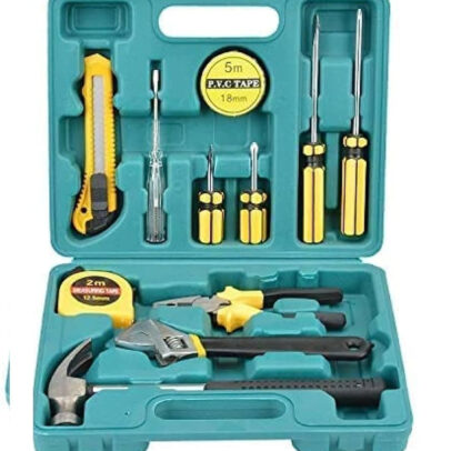 12-in-1 Home Tool Kit – Compact Set for Electrical & Household Repairs