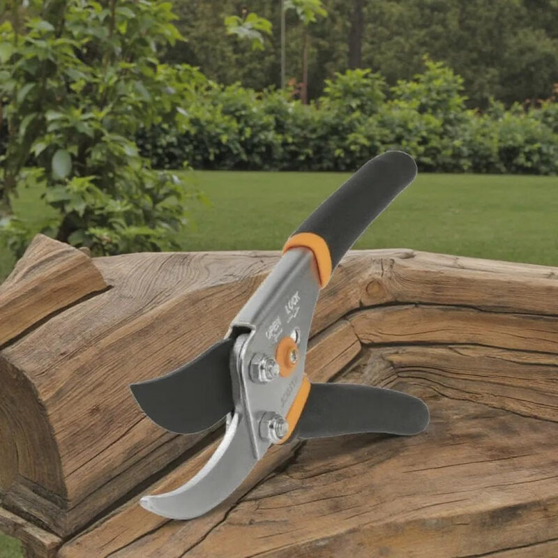 8" Heavy Duty Garden Plant Cutter – Falcon-Style Pruner Shears for Yard & Shrubs