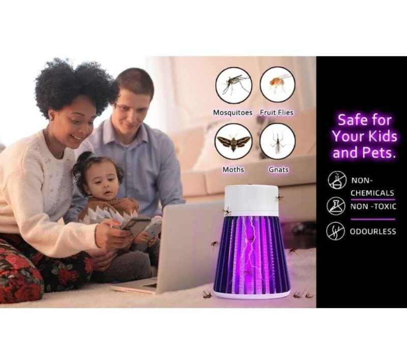 USB Mosquito Killer Machine – Indoor/Outdoor Electric Bug Zapper Lamp - Image 6