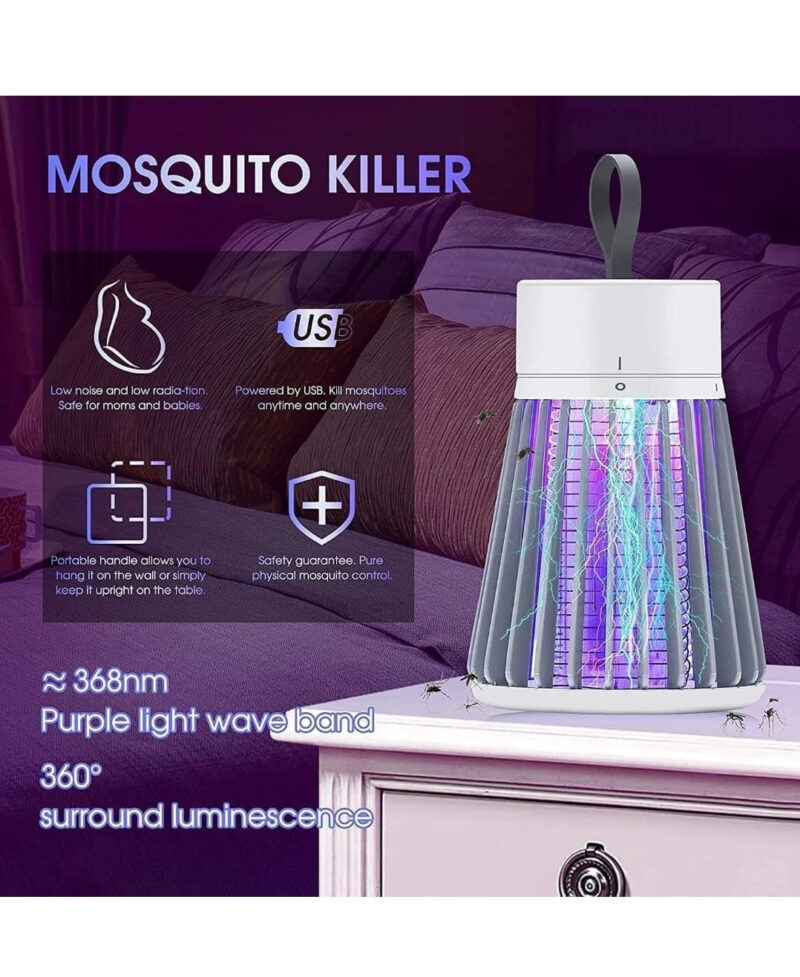 USB Mosquito Killer Machine – Indoor/Outdoor Electric Bug Zapper Lamp - Image 7