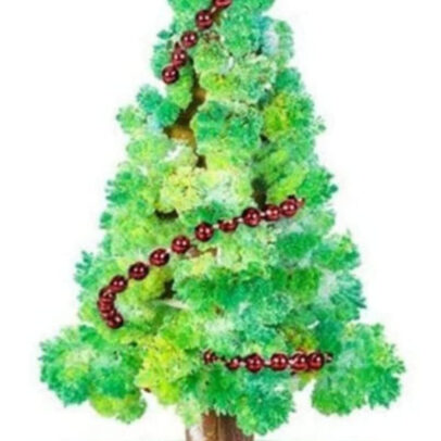 Magic Growing Crystal Tree DIY Kit – Educational Christmas Decoration Toy for Kids