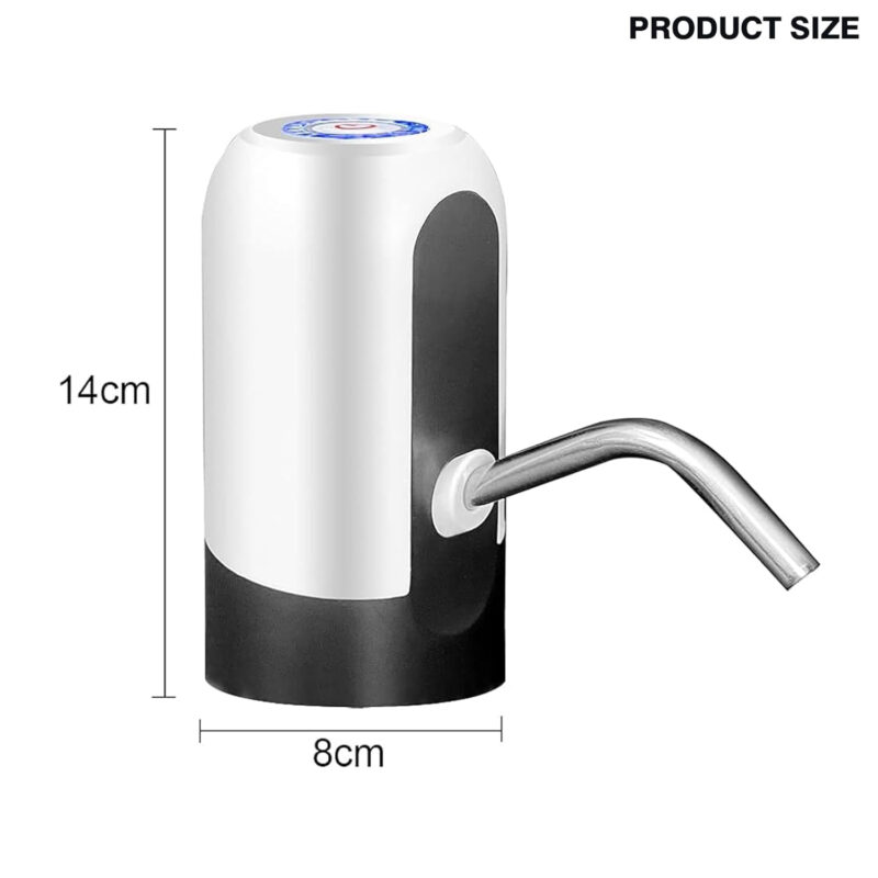 Portable Electric Water Dispenser Pump – USB Rechargeable Bottle Pump for Gallon Jars - Image 2