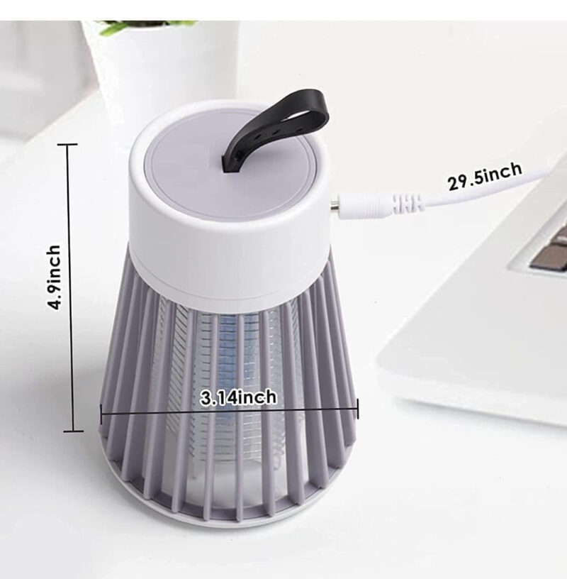 DEVADECOR Mosquito Killer Machine Mosquito Killer USB Powered Bug Zapper Mosquito LAMP for Electric LED LAMP Killer Indoor/Outdoor Mosquito Trap Machine for Home Gardening Outdoor - Image 5
