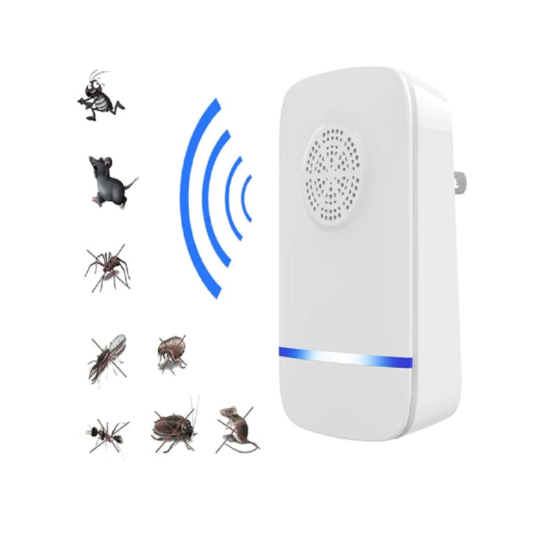 DEVADECOR Ultrasonic Pest Repeller, Silent Electronic Pest Repellent Plug in Indoor Pest Control, Insect Mosquito Killer Machine, Mosquito Repellent for House,Lizard, Rat, Cockroach