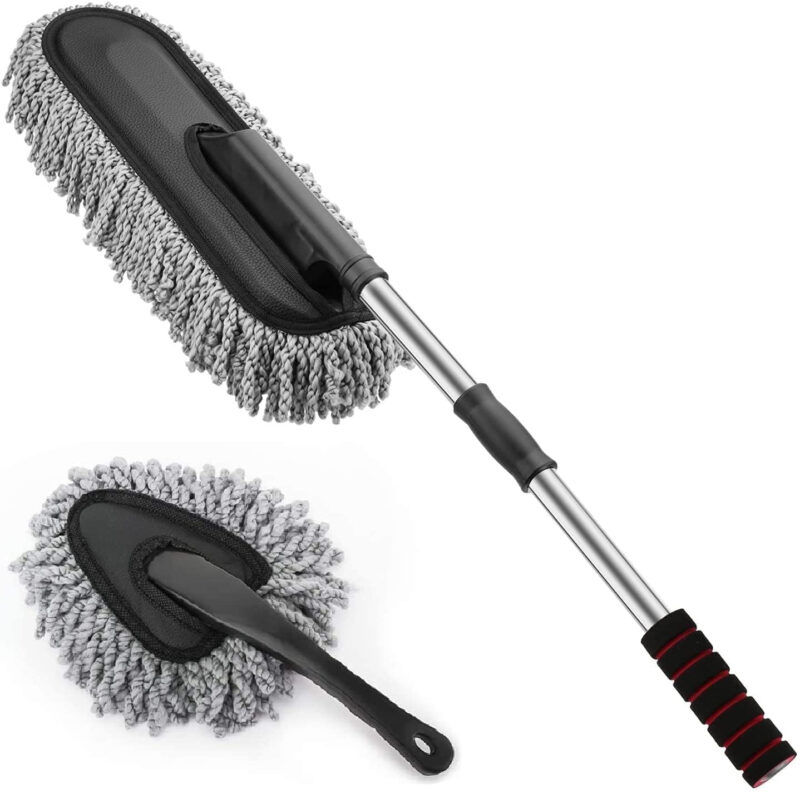 DEVADECOR Auto Interior Dust Brush, Car Cleaning Brushes Duster, Soft Bristles Detailing Brush Dusting Tool for Automotive Dashboard, Air Conditioner Vents, Leather, Computer,Scratch Free - Image 20