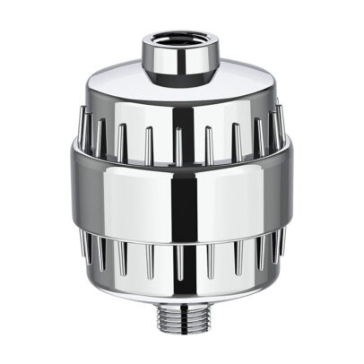 C.HERRY® Chrome-Finish15 Stage Shower Filter, Multi-Stage System for Hard Water Softening & Heavy Metal Removal